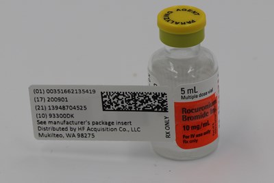 Serialized Vial Labeling Rocuronium Update